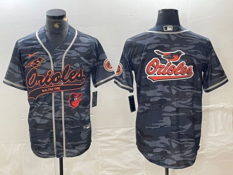 Men Baltimore Orioles Blank Camo Jointly 2024 Nike MLB Jersey style 6